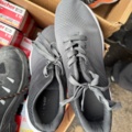 1405982-20 Lot of plastic plugs and used work shoes