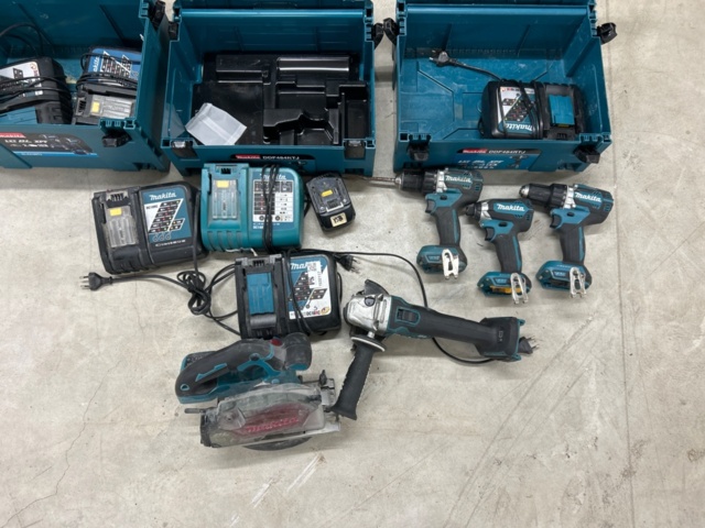 Elmaskiner Makita 18V, 5 st