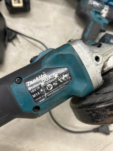1532117-7 Makita 18V power tools, 5 pcs