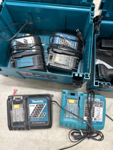 1532117-9 Makita 18V power tools, 5 pcs