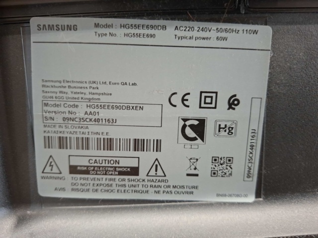 1559185-14 5 st TV-apparater Samsung & LG