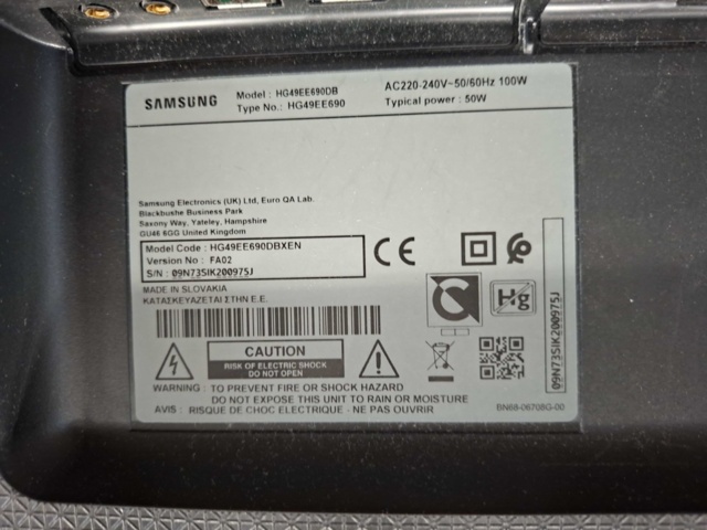 1559185-20 5 st TV-apparater Samsung & LG
