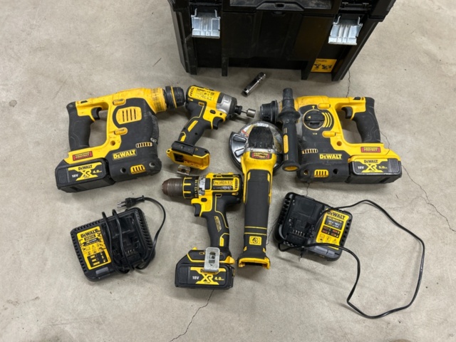 Elmaskiner DeWALT 18V, 5 st