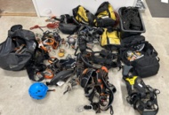 1532121 Large amount of fall protection equipment