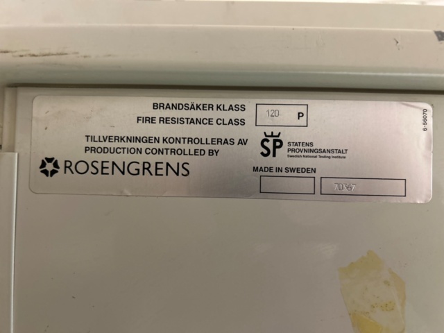 1532123-3 Kassaskåp Rosengren