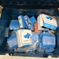 1532127-9 7 pallar med verktyg och förbrukningsmaterial