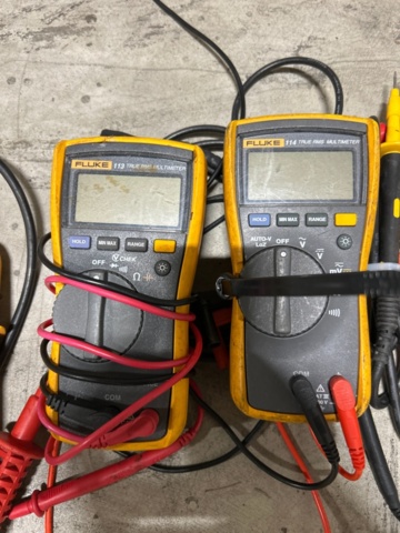 1532132-3 Multimetrar FLUKE/IronSide 5 st