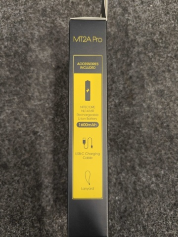 1558229-4 5 st Ficklampor Nitecore MT2A Pro