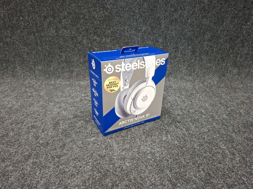 1555026-2 Headset Steelseries Arctis Nova 1P (vit)