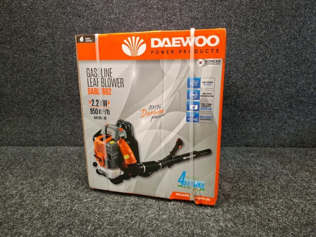 1559193-2 Bensindriven ryggburen lövblås Daewoo DABL7662