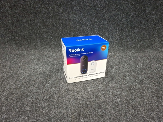 1555038-2 Video doorbell Reolink Video Doorbell WiFi (black)