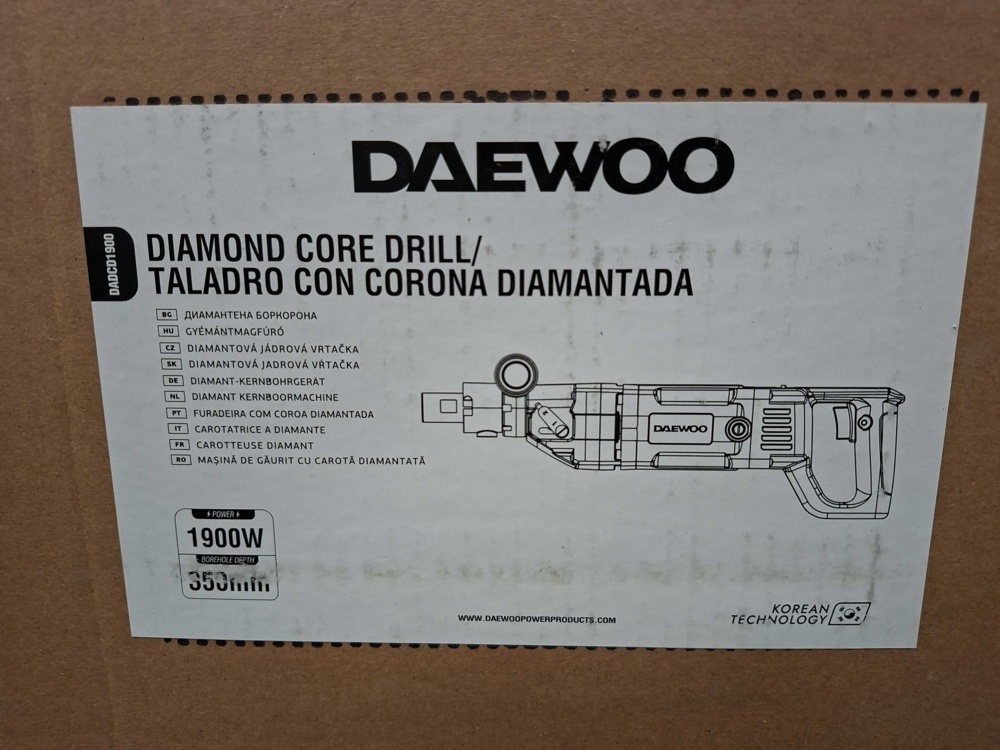 1559213-2 Diamond drilling machine Daewoo