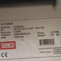 1296101-4 Kompressor Senco 1hp, tystgående