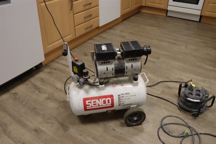 1296101-1 Kompressor Senco 1hp, tystgående