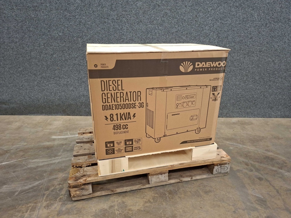 1559227-2 Power plant Daewoo - DDAE10500DSE-3G - 8.1 kVA
