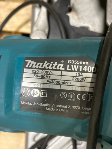 1532165-4 Metallkap Makita LW1400