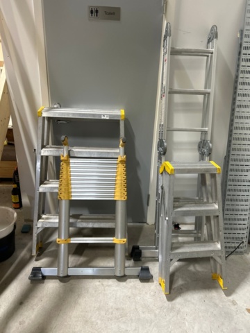 1532167-1 Aluminiumstegar 4 st