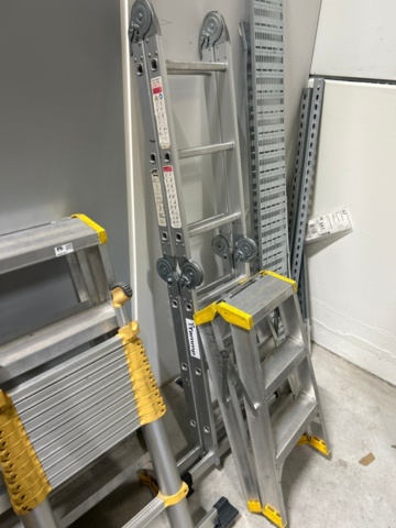 1532167-4 Aluminiumstegar 4 st