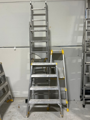 1532169-1 Aluminiumstegar 3 st