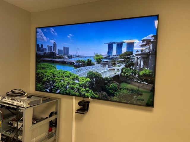 SmartTV LG 75" inkl videokonferenssystem