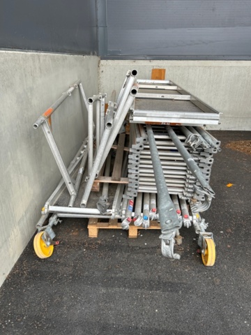 1532181-2 Work platform and scaffolding HAKI etc.