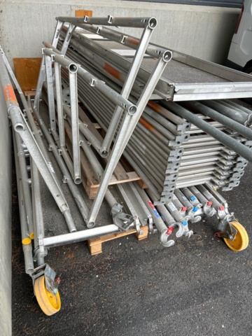 1532181-8 Work platform and scaffolding HAKI etc.