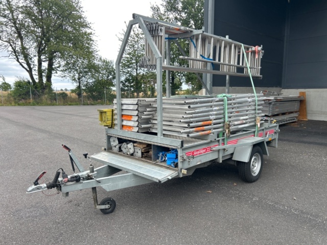 Ställningstrailer Sävsjösläpet/HAKI 1300 kg 2019