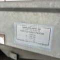 1532182-10 Ställningstrailer Sävsjösläpet/HAKI 1300 kg 2019