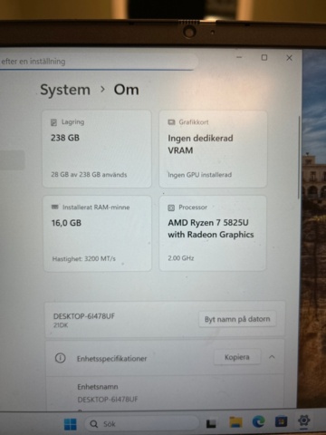 1532221-2 Bärbar dator Lenovo Thinkbook 14" G4