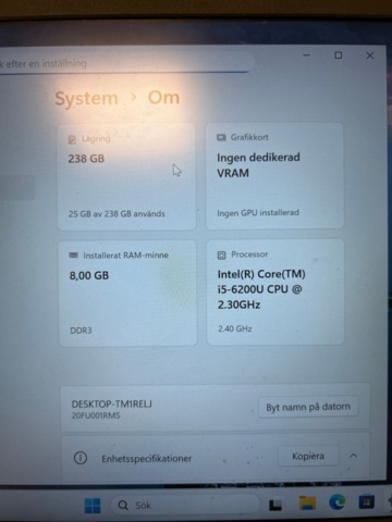 1532220-3 Två bärbara datorer