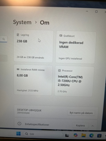 1532220-7 Två bärbara datorer