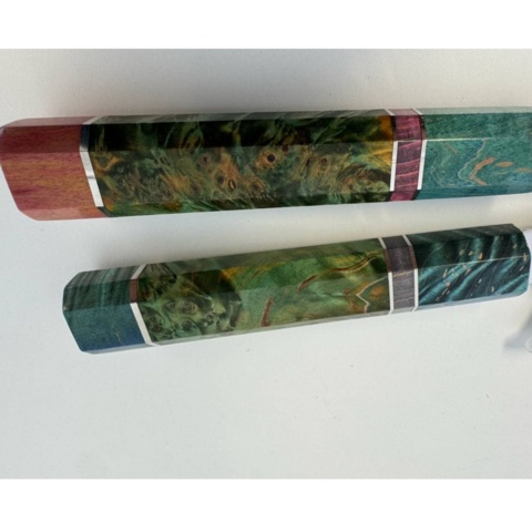 1559351-4 2 st Kockknivar - Octagon Wa-handle - Fri frakt