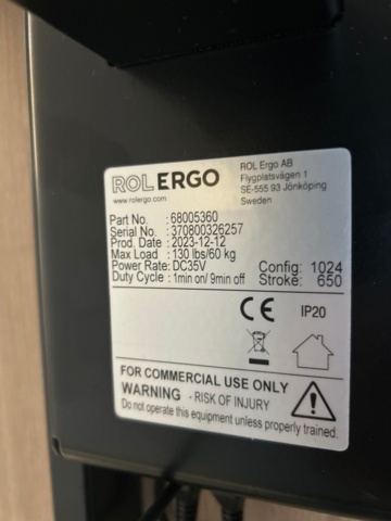 1532216-4 Elektriskt skrivbord i vinkel, kontorsskåp och stol