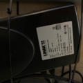 1532214-5 Elektriskt hörnskrivbord med stol och skåp