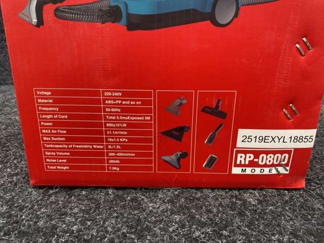 1559191-5 Mattvättmaskin - Ronix Tools