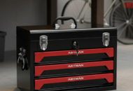 1559198 Portable tool cabinet including tools – with handle