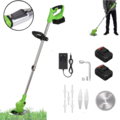 1559208-1 Trådlös grästrimmer 3-i-1 med litiumbatteri (ingår 2 st batterier) - ADM