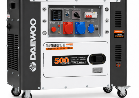Elverk Daewoo - DDAE10500DSE-3G - 8,1 kVA