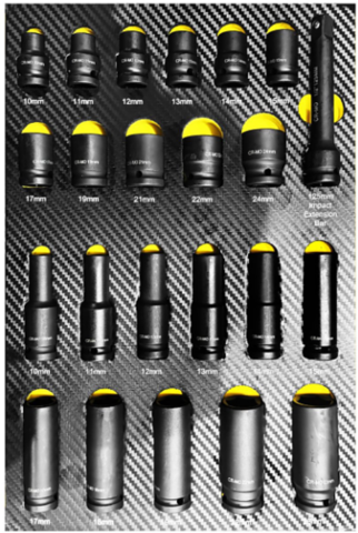 1559228-8 Verktygsvagn fylld med verktyg - Caterpillar CAT-W326