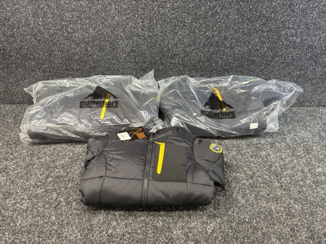3 st Vinterjackor Matterhorn, strl 34, 36 & 40