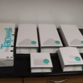 1296106-9 6 Tapwell new cardboard boxes - kitchen mixer, soap shelf etc.