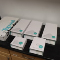 1296106-10 6 Tapwell new cardboard boxes - kitchen mixer, soap shelf etc.
