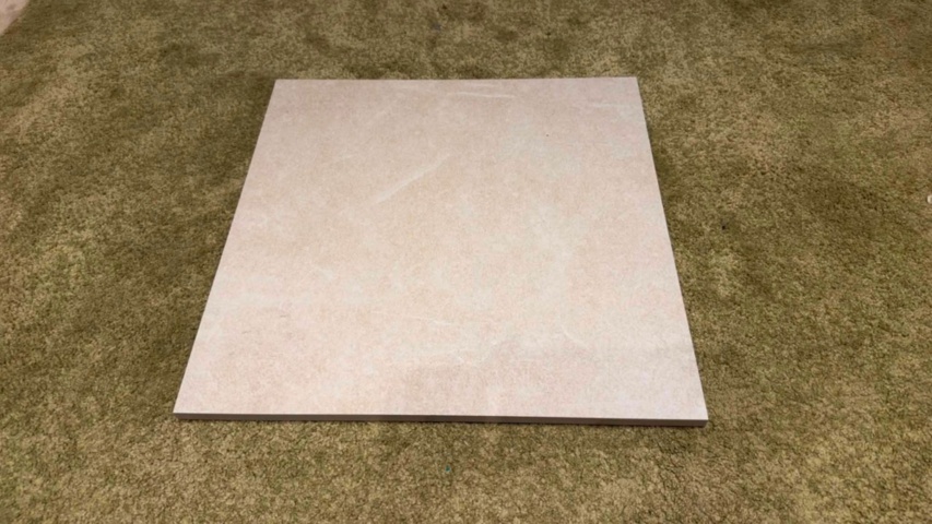 Uteklinker, graitkeramik, sandfärgad, 60x60 cm, 100kvm