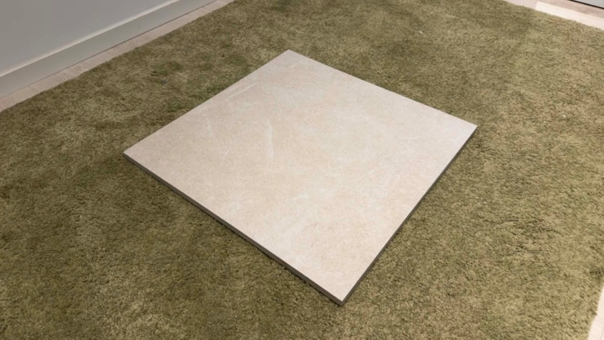 1559510-5 Uteklinker, graitkeramik, sandfärgad, 60x60 cm, 100kvm