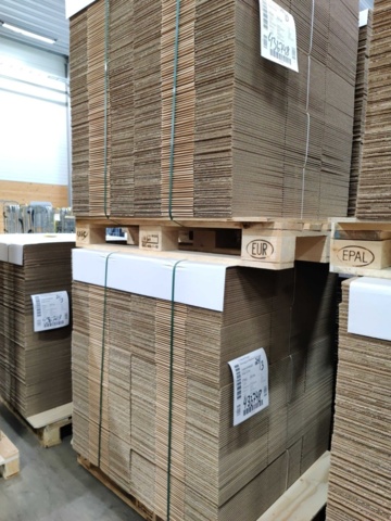 1559524-10 750 st Kartonger Enlagers 610x310x165 mm