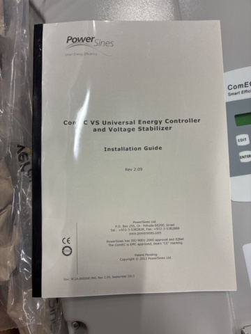 1559566-7 Energibesparings ”Eco enhet” Volt stabilisering - 125A