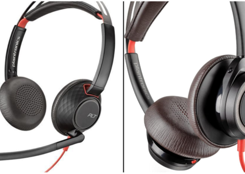 Headset, 2 pcs - Poly Blackwire 5220, Blackwire 7225