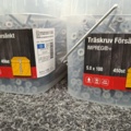 1557837-2 900 st Träskruv Försänkt 5.0x100mm, Gunnebo