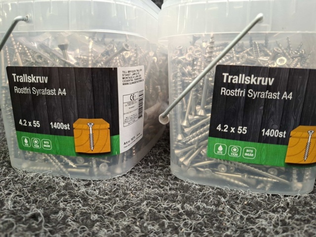 1557852-3 4200 st Trallskruv 4.2x55mm, Gunnebo