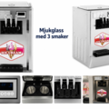 1464200-1 Soft ice cream machine - 1640 W - 23 l/h - 3 flavors
